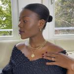 Puffed Heart Hoop Earrings in Gold & Silver