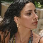 Large Twisted 14K Gold Hoop Earrings for Women