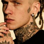 Stainless Steel Vortex Stacked Ring Cuffs for Gauges