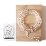 Tibetan 108 Natural Crystal Mala Beads Necklace