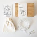 Tibetan 108 Natural Crystal Mala Beads Necklace