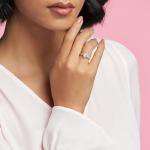 PANDORA Sterling Silver Elevated Heart Promise Ring