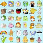 Mixed Enamel Brooch Set: Fun and Colorful Pins