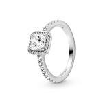PANDORA Sparkle Halo Ring with Clear Zirconia