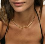 Hey Harper Waterproof Herringbone Chain Necklace