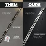 Love You This Much Men's Necklace - 56 cm