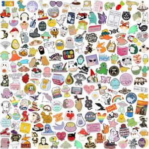Cute Enamel Backpack Pins Set - 20/40/50 PCS