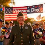 Veterans Day USA Enamel Pins - 50 Pack