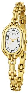Women's Vintage Gold Oval Bracelet Watch
