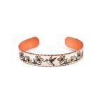 Adjustable Copper Hummingbird Cuff Bracelet