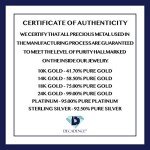 14K Yellow Gold 3mm Wedding Band - Size 6