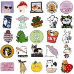 Cute Enamel Backpack Pins Set - 20/40/50 PCS