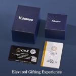 Elegant Moissanite Huggie Earrings in Silver