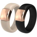 Rinfit Women's Silicone Wedding Bands - Two Colors