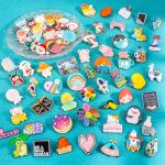 Colorful Mixed Enamel Pins Set for Women & Girls