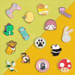Colorful Mixed Enamel Pins Set for Women & Girls