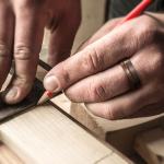 King Will 8mm Black Tungsten Wedding Ring