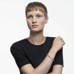 Swarovski Hyperbola Bangle Bracelet with Clear Crystals