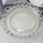 Faithful Christian Cross Sterling Silver Bracelet