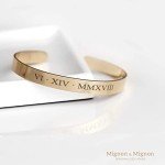 Custom Engraved Cuff Bracelet for Any Occasion