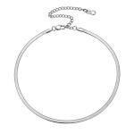 3mm Sterling Silver Dainty Choker Necklace 12inch