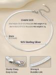 3mm Sterling Silver Dainty Choker Necklace 12inch