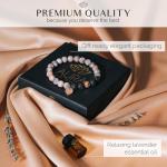 Lava Rock Beaded Bracelet for Essential Oils