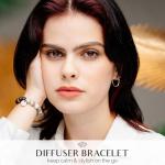 Lava Rock Beaded Bracelet for Essential Oils