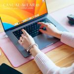 Lava Rock Beaded Bracelet for Essential Oils