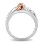 Disney Belle Rose Ring in 14K Rose Gold