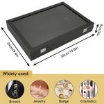 Dustproof Pin Display Case for Collectibles and Travel