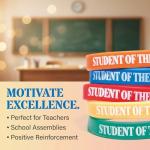 Anderson's Student of the Month Silicone Bracelets, 25 Pack