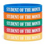 Anderson's Student of the Month Silicone Bracelets, 25 Pack