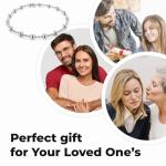 Sterling Silver Stretch Charm Bracelets for Women