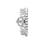 PANDORA Princess Tiara Crown Sterling Silver Ring