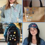 Cute Enamel Pins Set for Bags and Hats