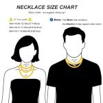 Chunky Cuban Link Chain Necklace in Gold/Silver