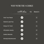 Chunky Gold Bangle Bracelets Set for Women