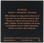 Gold Expandable Wings Charm Bangles Set of 2