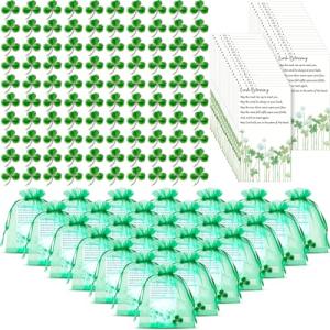 Clover Lapel Pins & Shamrock Brooch Sets