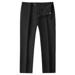 Kids Slim Fit Black Velvet Tuxedo Suit Set