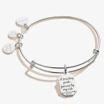 Alex and Ani Aunt Bangle Bracelet with Guide Charm