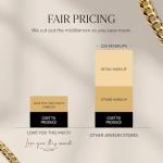 Love You This Much Men's Necklace - 56 cm