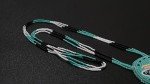 Turquoise Layered Beaded Native American Necklace