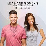 Sterling Silver Tennis Necklace for Men & Women