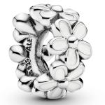 PANDORA White Daisy Flower Charm for Bracelets