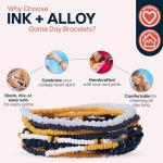 Game Day Beaded Bracelet Set for Fans