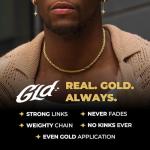 18K Yellow Gold 4MM Rope Chain Necklace