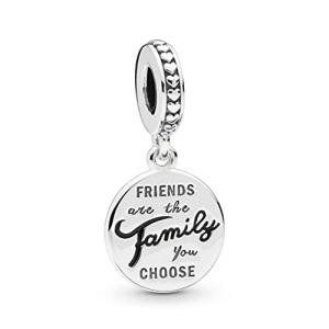 Pandora Friends Are Family Dangle Charm - Sterling Silver