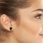 Betsey Johnson Heart Earrings for Everyday Wear